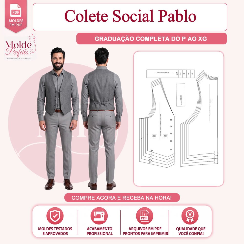 Colete Social Pablo
