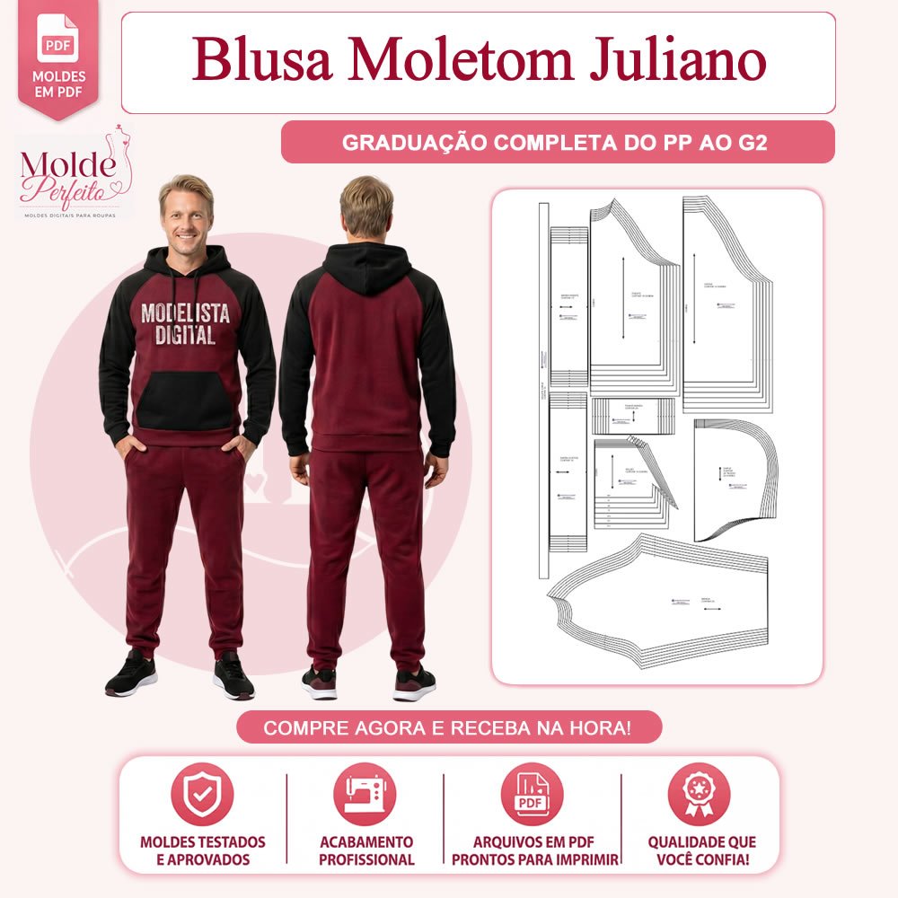 Blusa Moletom Juliano